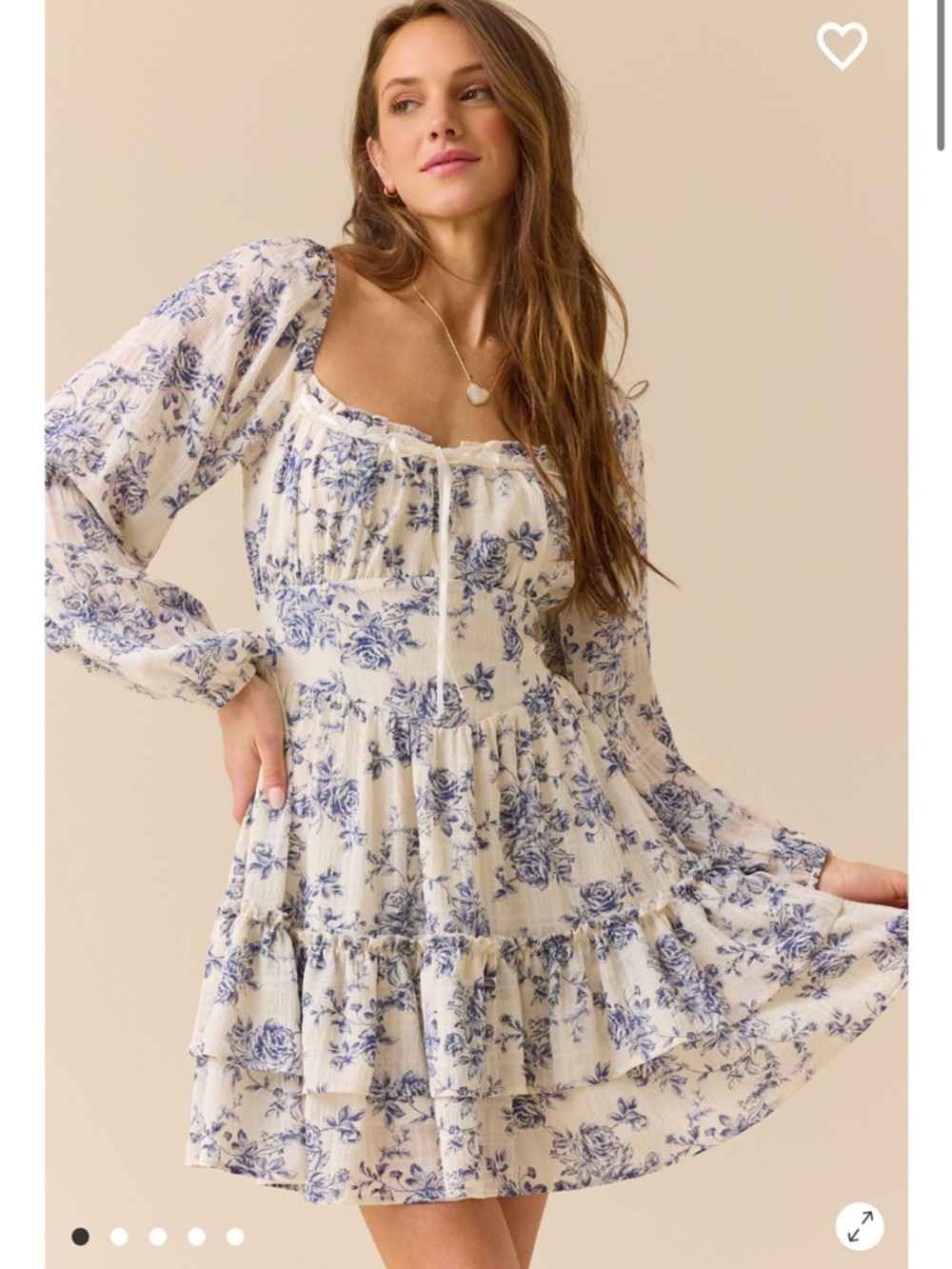 Jenni Floral Mini Dress new with tags Altar’d state